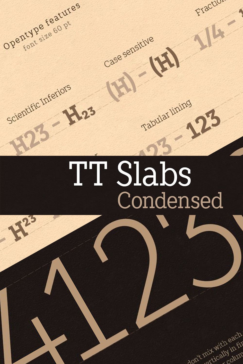 TT Slabs Condensed Pinterest.