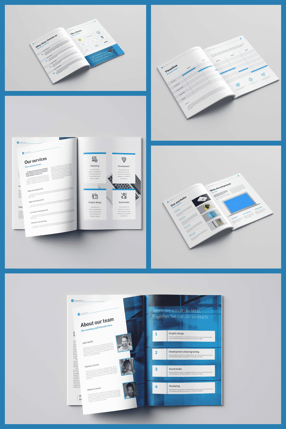Business proposal template.
