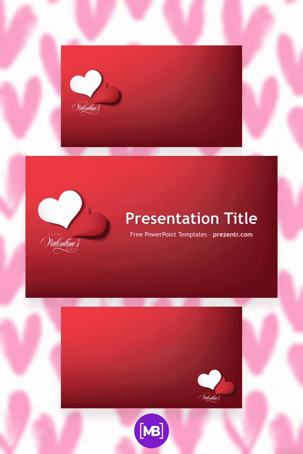 Beautiful valentine’s day powerpoint template.