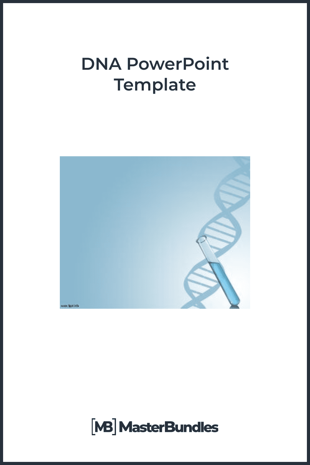 DNA powerpoint template.