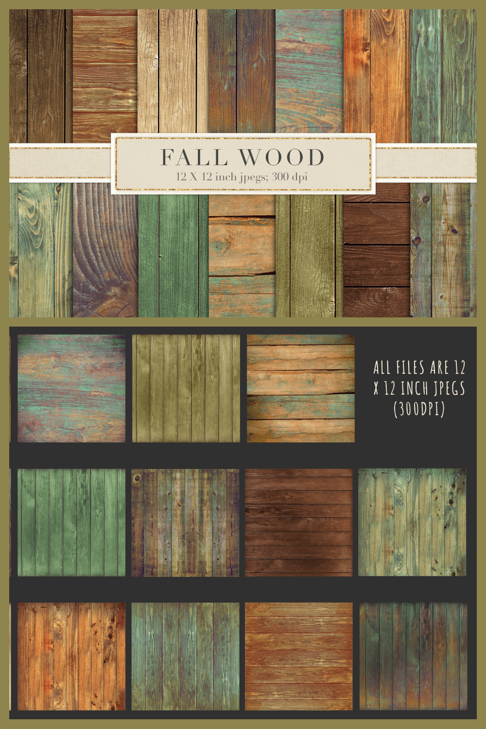 Fall wood textures.