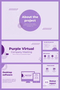 15+ Best Purple PowerPoint Templates in 2021: Free and Premium