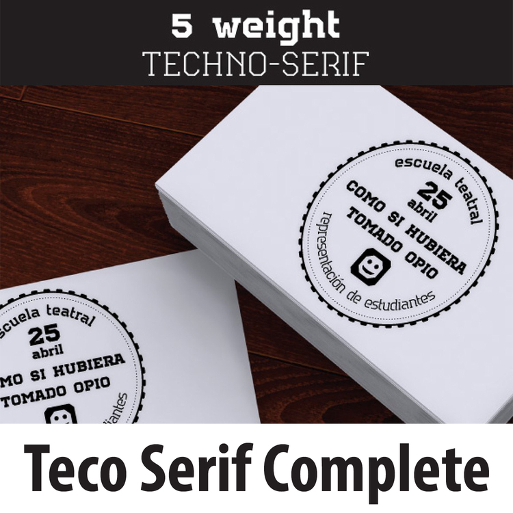 Teco Serif Complete cover image.