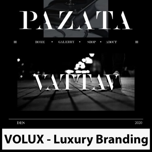 VOLUX - Luxury Branding main cover.