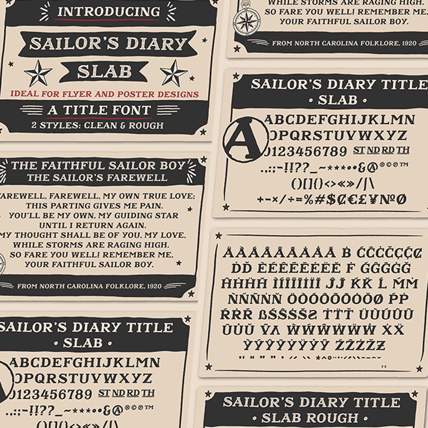Sailors Diary Title Slab cover image.