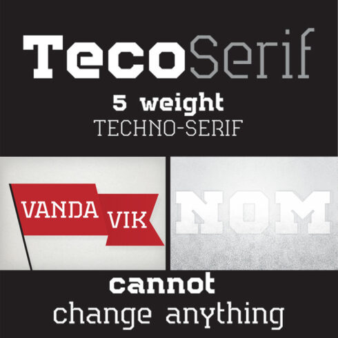 Teco Serif Complete main cover.