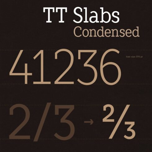 TT Slabs Condensed main cover.