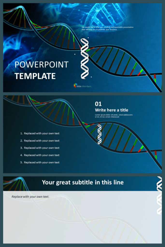 20+ Best DNA PowerPoint Templates - MasterBundles