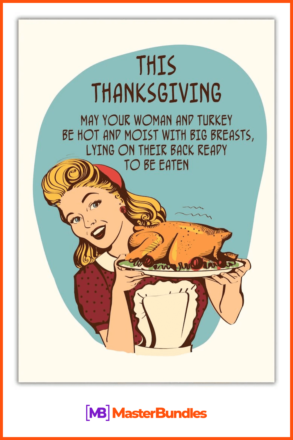 This thanksgiving rude thanksgiving card.