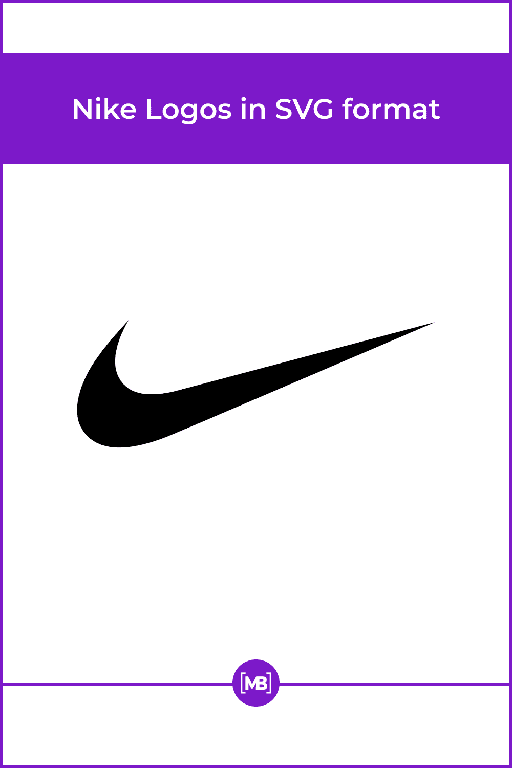 Nike Logos in SVG format.
