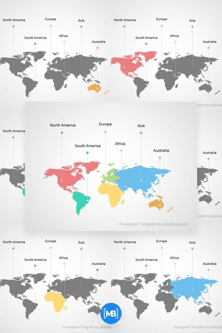 20+ Best PowerPoint Map Templates for 2021 - MasterBundles