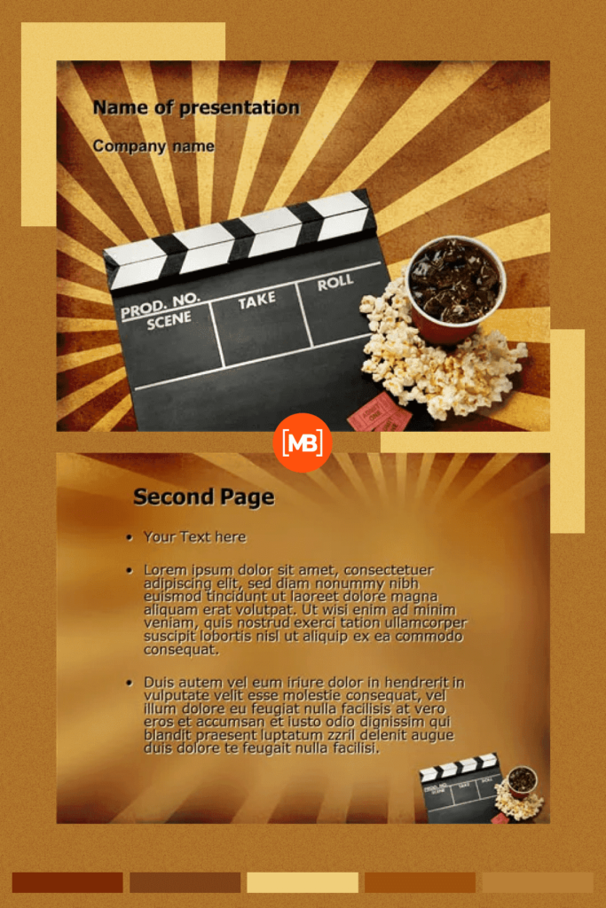 how to make a movie presentation from powerpoint
