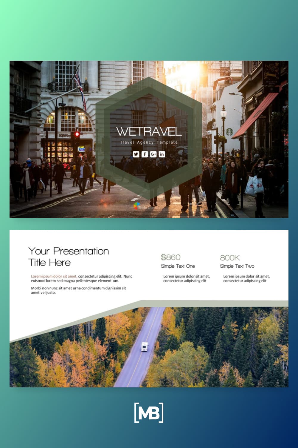 Travel agency theme PPT templates.