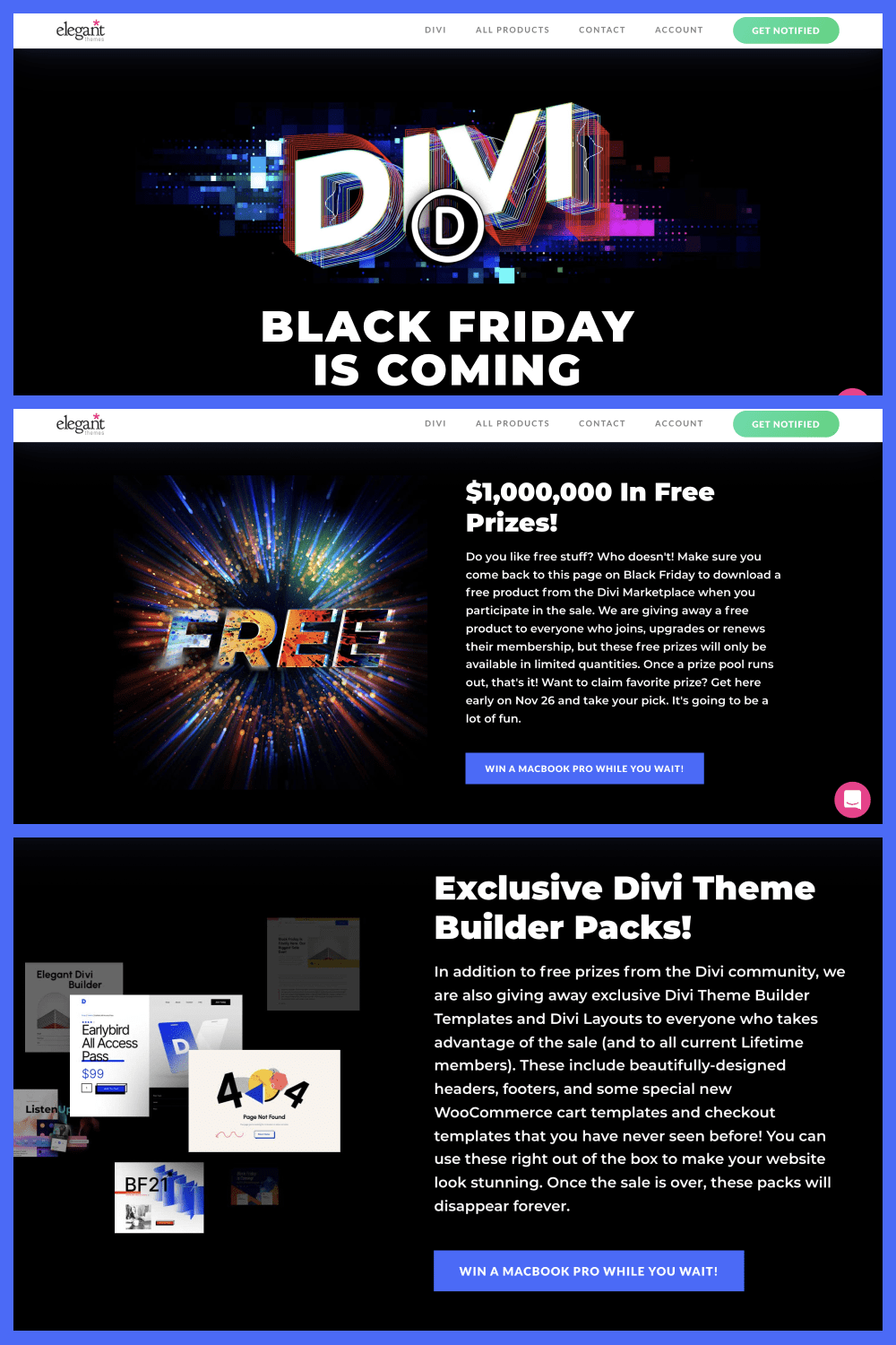 ElegantThemes - Huge Black Friday Sale Is Coming.