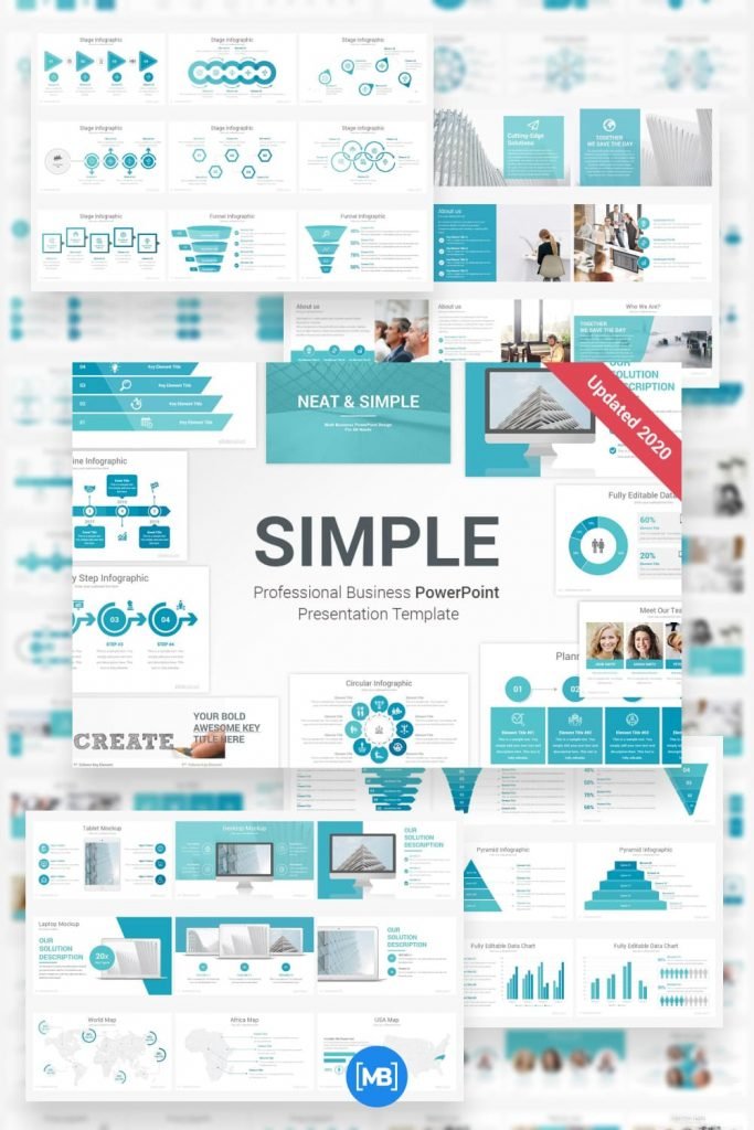 40+ PowerPoint Calendar Templates for 2021 - MasterBundles