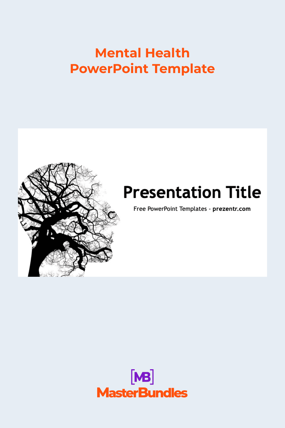 Mental health powerpoint template.