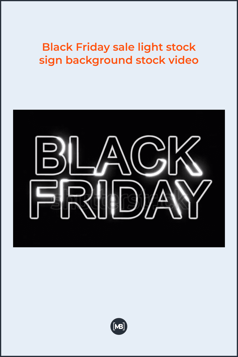 Black Friday sale light stock sign background .