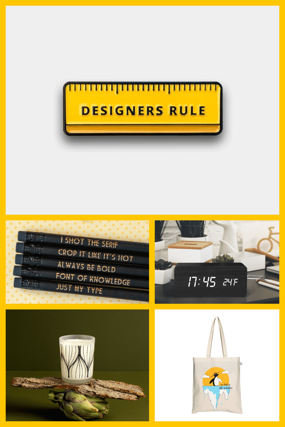 Gifts for Graphic Designers.
