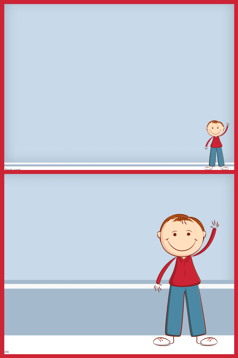 Child psychology powerpoint template.