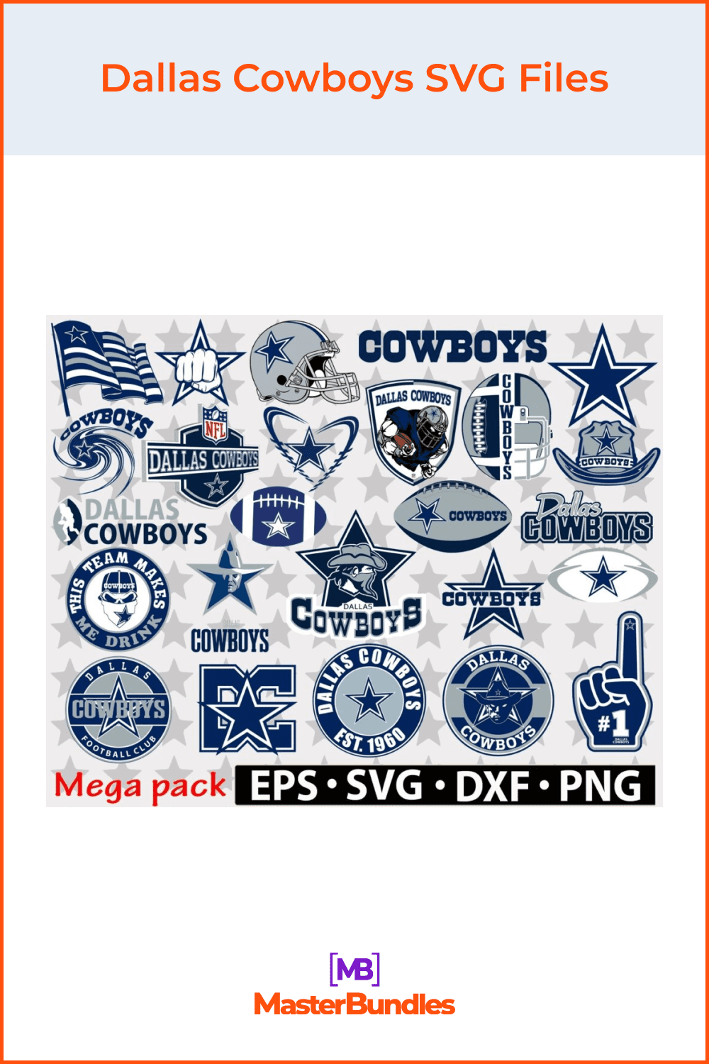 Dallas Cowboys SVG Files.