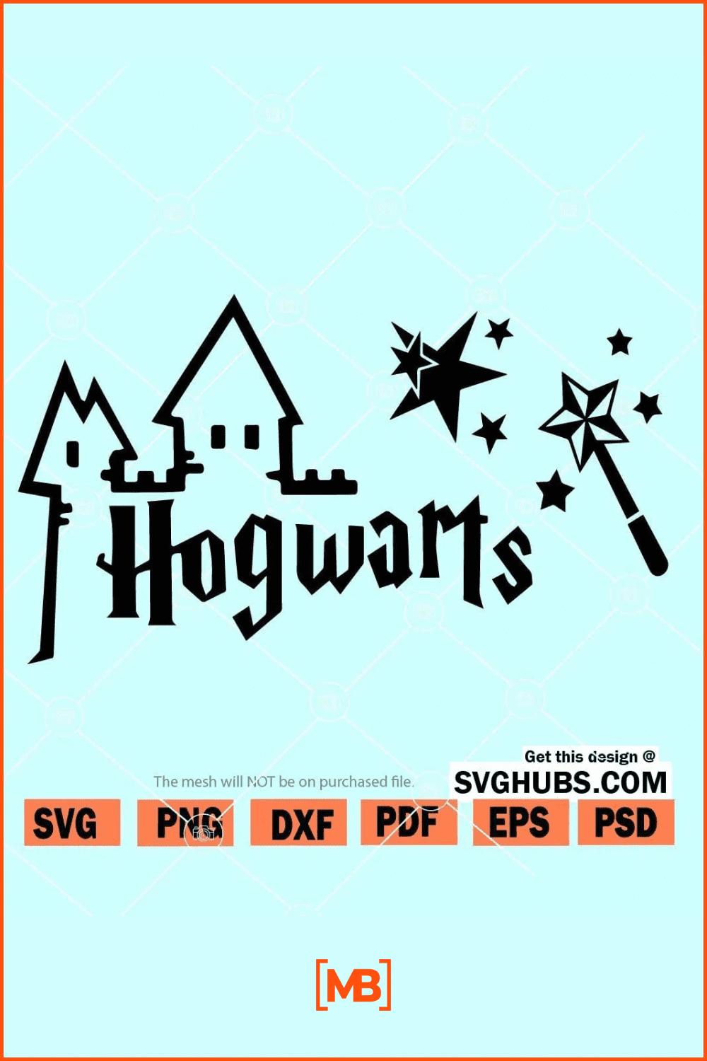 Magic wand and stars svg file.
