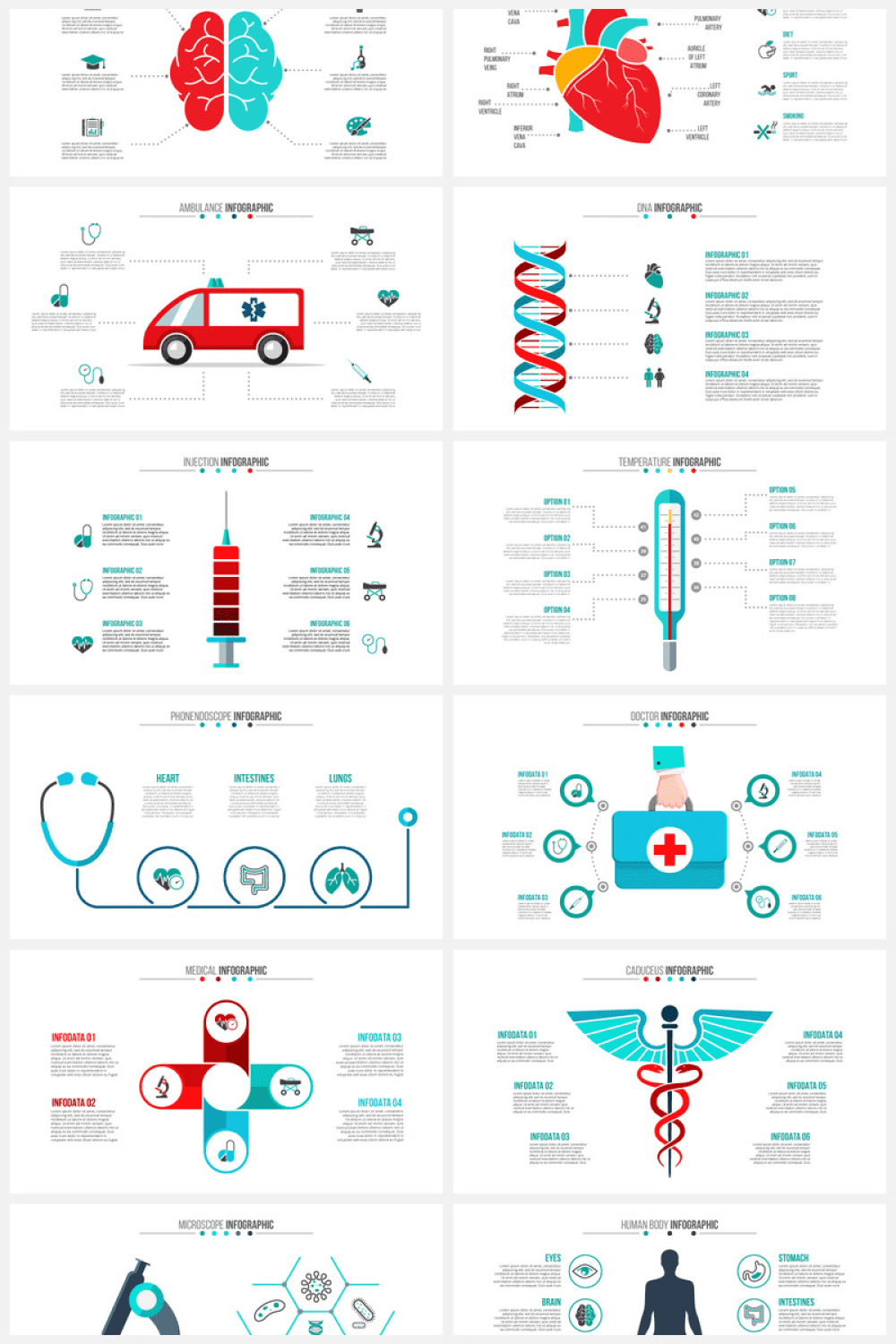 Medical animated powerpoint template.