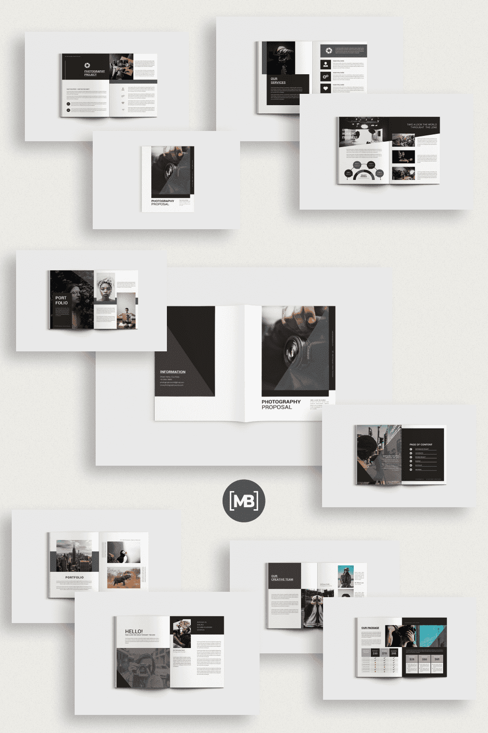Photography proposal template.