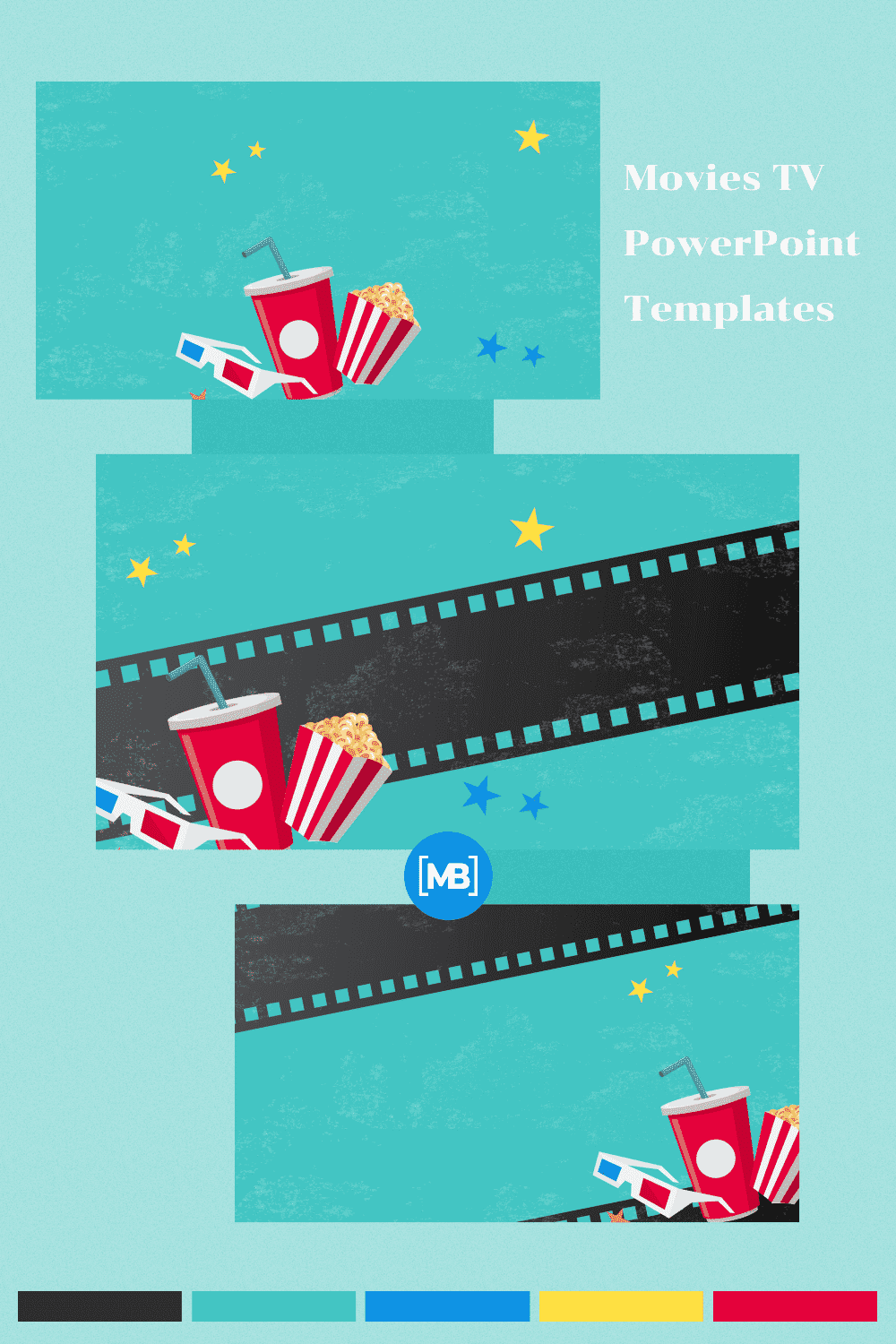 Movies TV powerpoint templates.