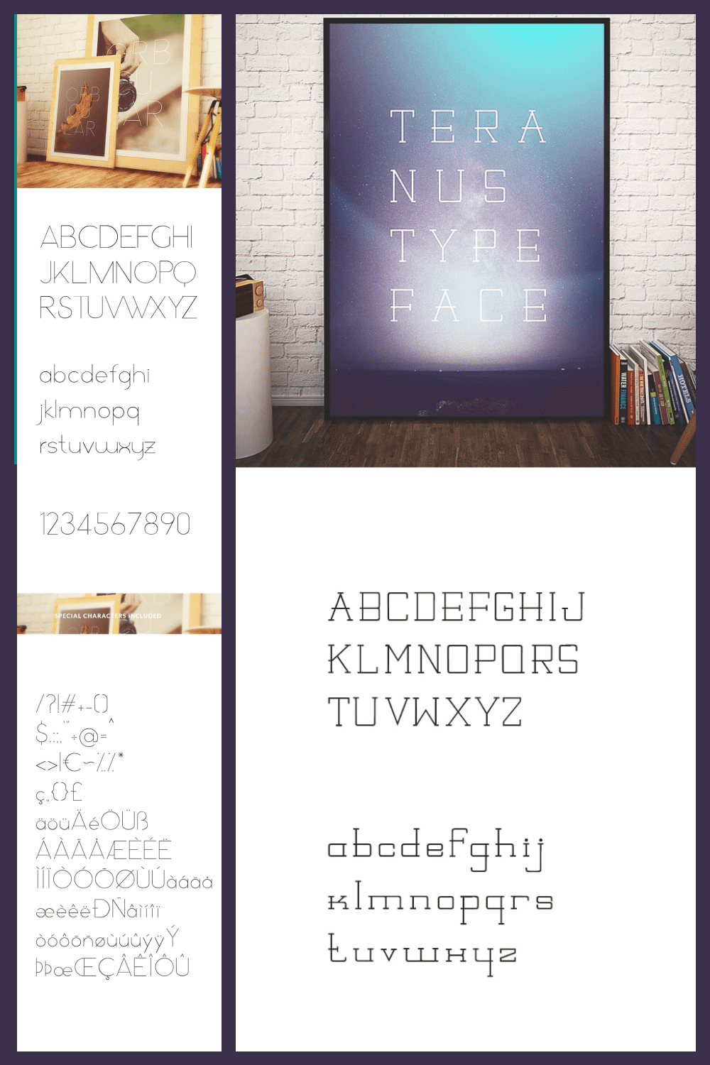 Fully Editable Typography Presets with 47 Fonts.