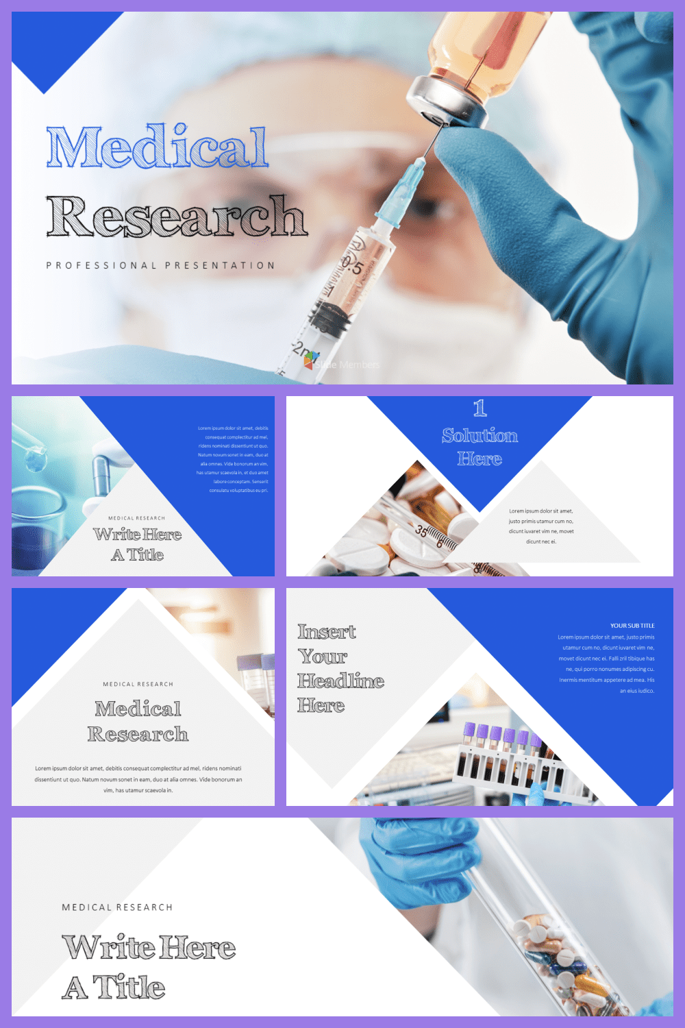 Medical research powerpoint presentations samples.