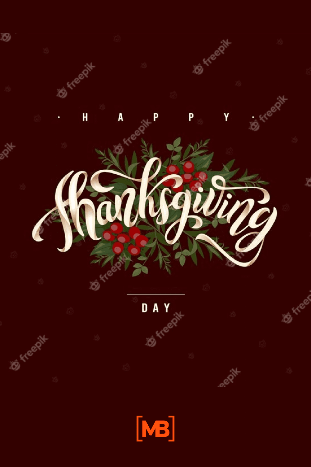 Flat design thanksgiving background with leaves Premium Vector.
