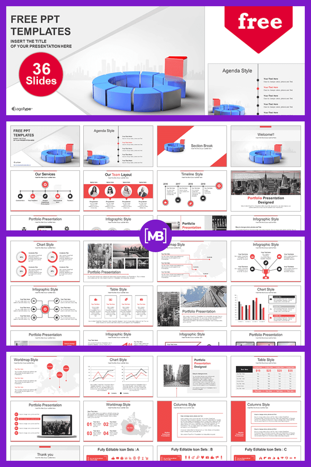Leadership business powerpoint template.
