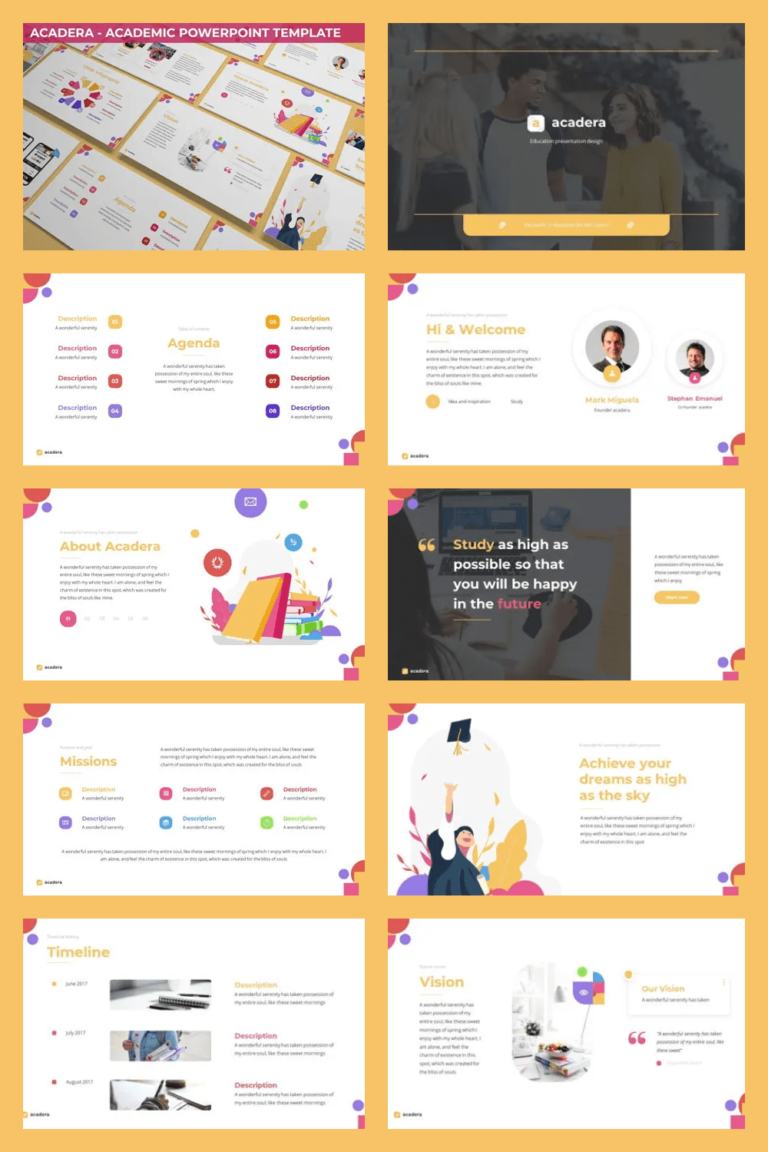 academic powerpoint presentation templates free download