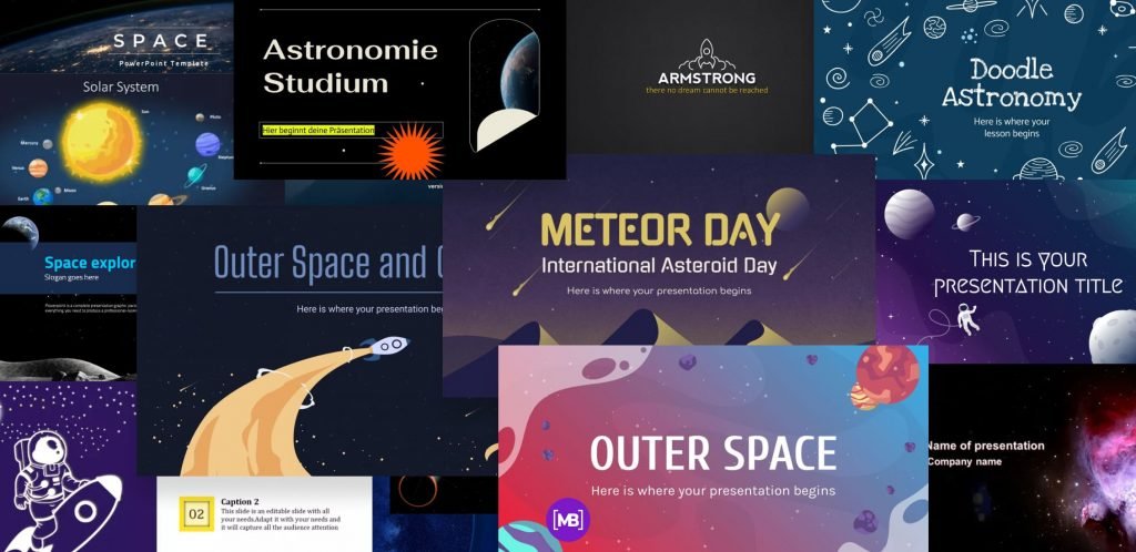 Best Astronomy PowerPoint Templates Example.