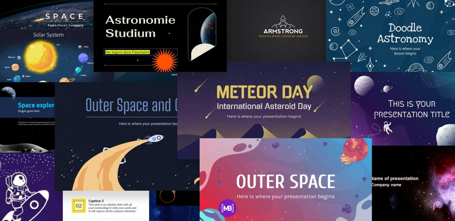 Astronomy Powerpoint Template 1310