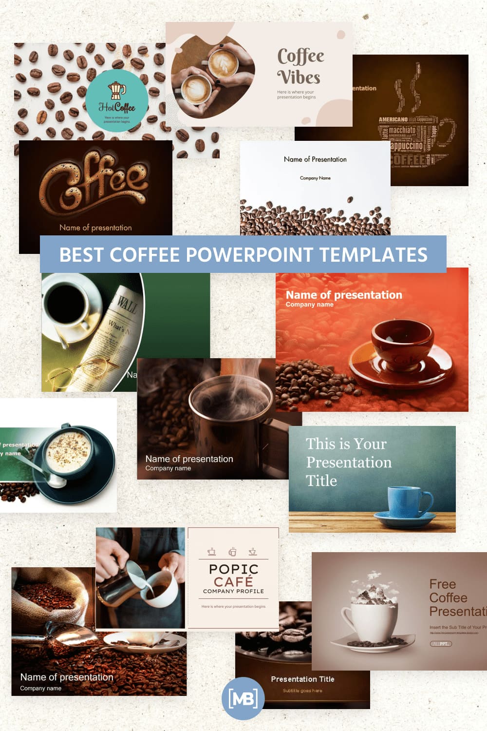 Best Coffee Powerpoint Templates Pinterest.