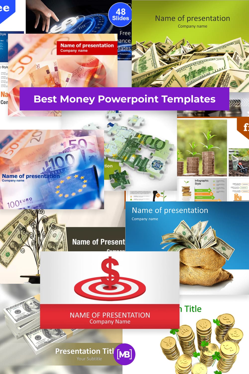 Money PowerPoint Templates Pinterest.