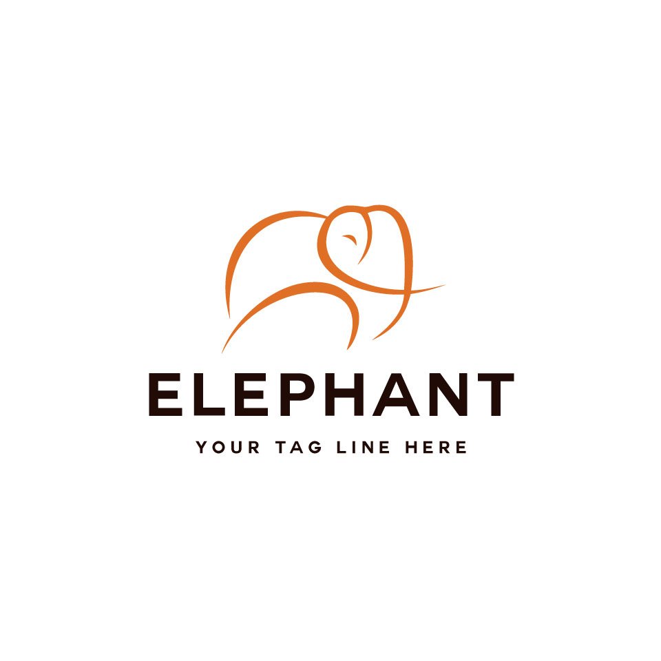 Elephant Logo for any Business preview image.