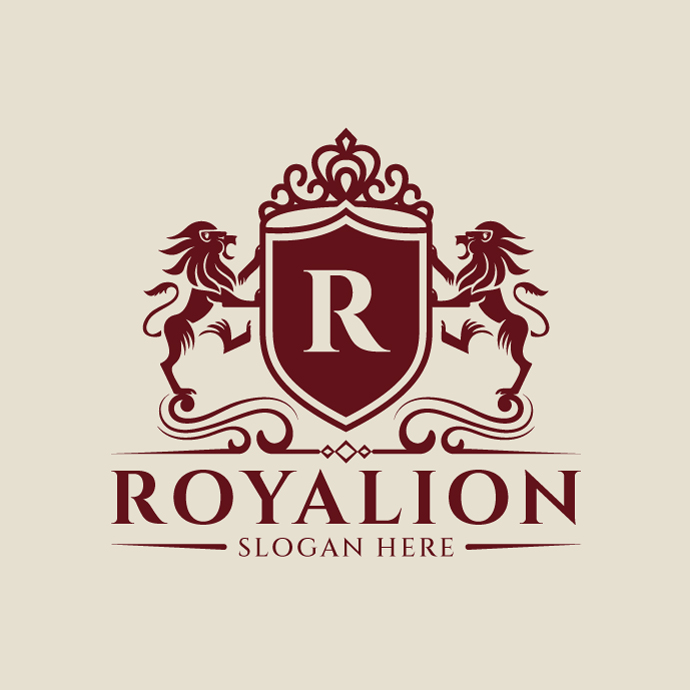 Royal Free / R Letter Logo | Letter logo, Unique logo design, Logo design
