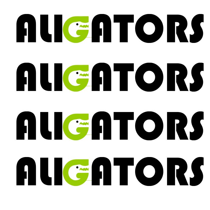 Aligator Logo Design Template cover image.