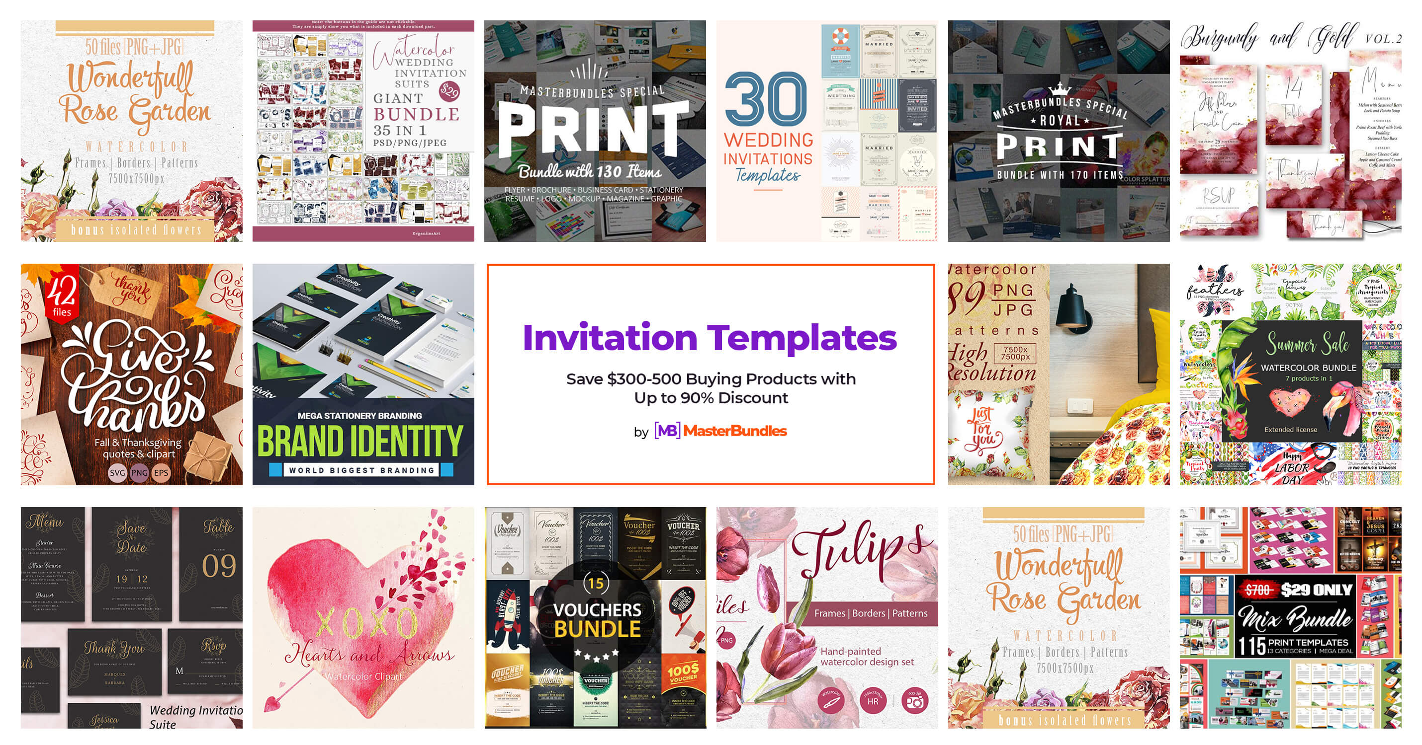 943 Printable Invitation Templates 2024 MasterBundles   Invitation Templates 2 