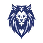 Lion crest logo template