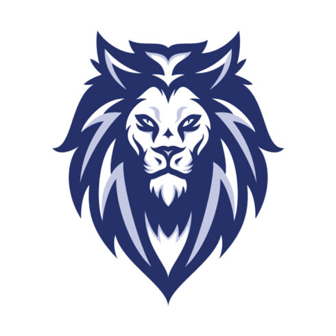 Lion crest logo template