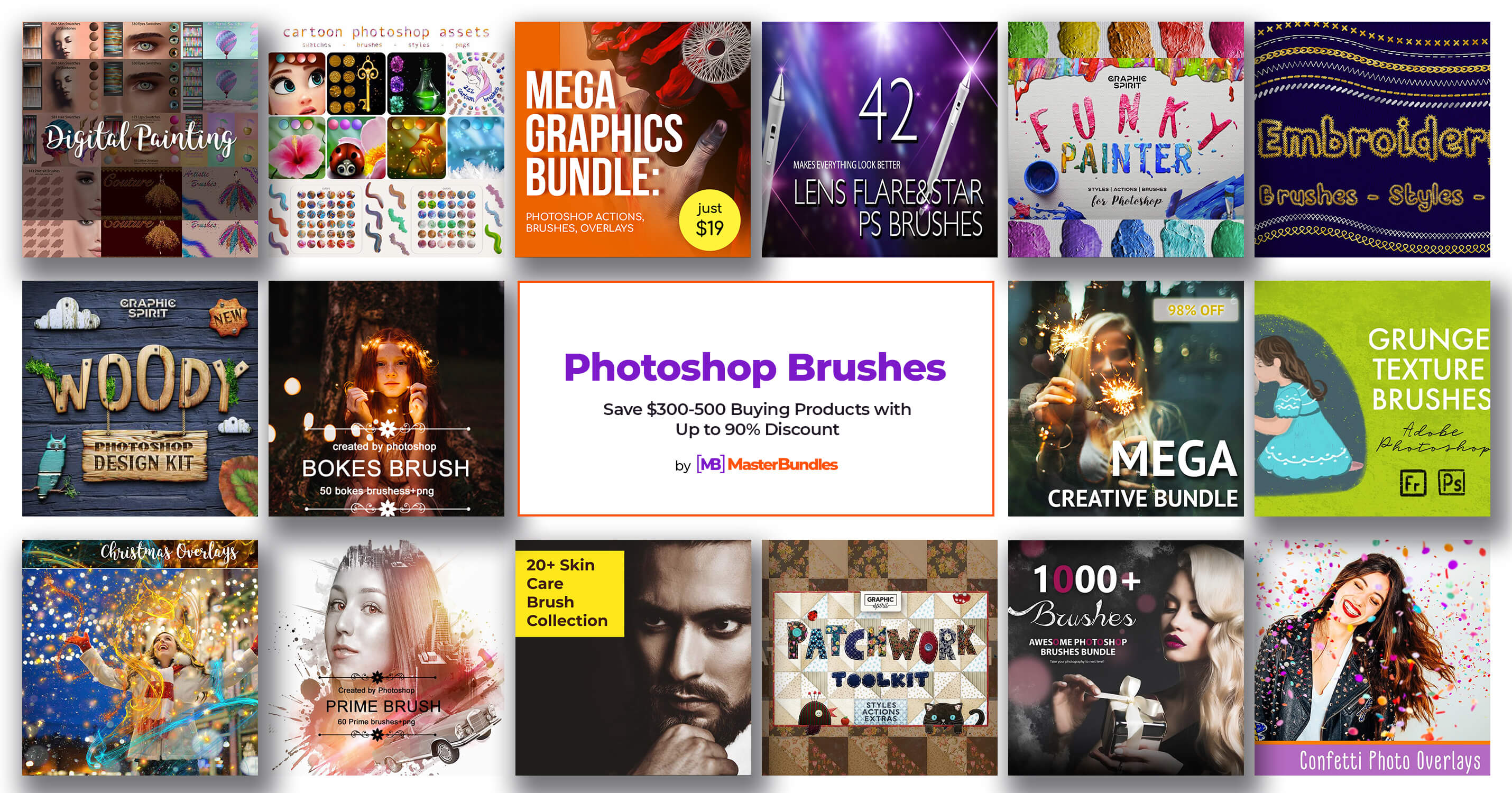 276 Photoshop Brushes 2024 MasterBundles   Photoshop Brushes 