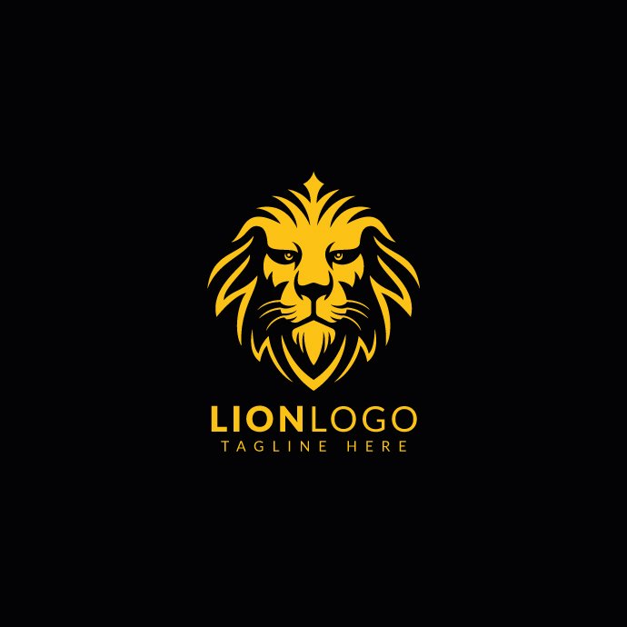 Lion Logo Design For Your Business preview image.