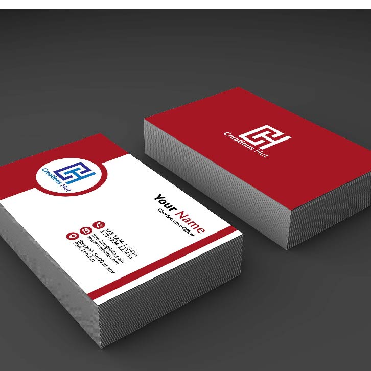 Elegant Business Card Design preview image.