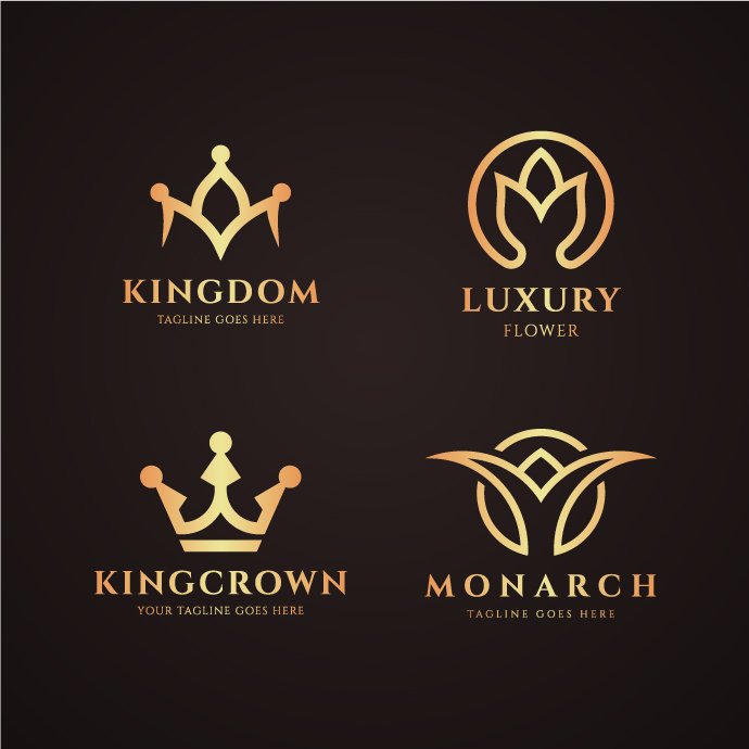 Luxury Logo Design Bundles cover image.