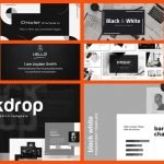 Best Black and White Powerpoint Templates Example.
