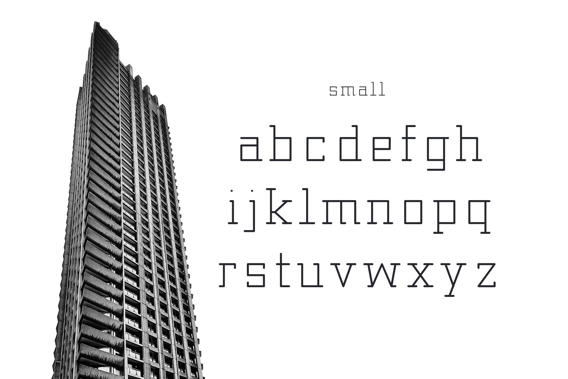 Small words from Architect collection.