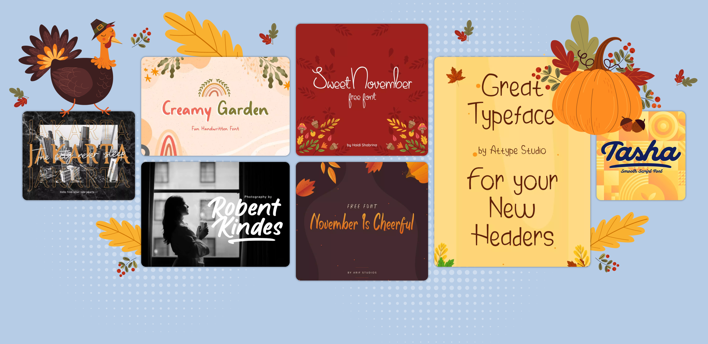 best free thanksgiving fonts.